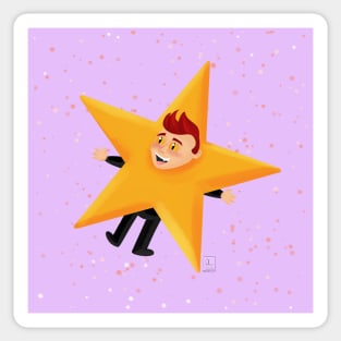 Crowley is a Star Sticker